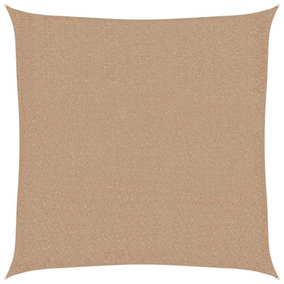 Ruskeanharmaa aurinkopurje Huth 3x3 m (160 g/m² hdpe)