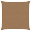 Aurinkopurje 160 g/m² harmaanruskea 3,6x3,6 m HDPE