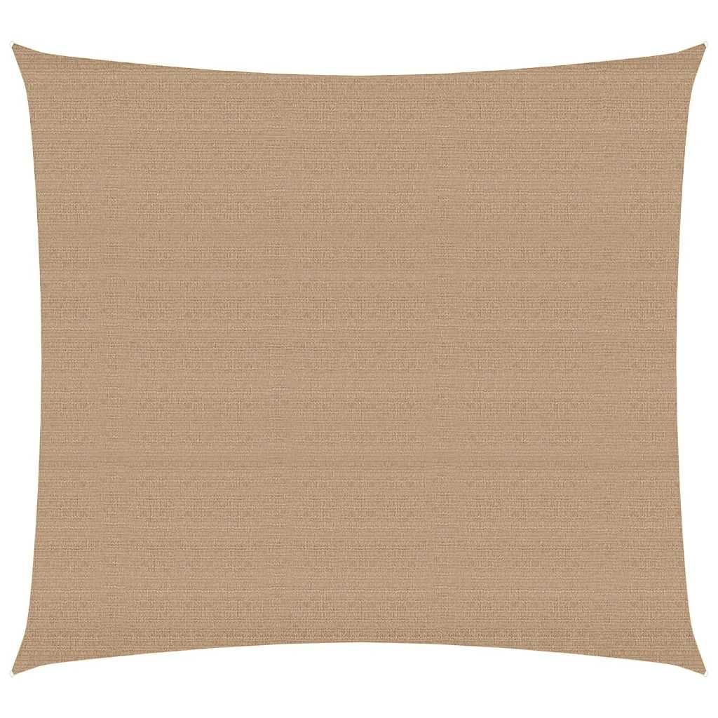 Aurinkopurje 160 g/m² harmaanruskea 4x4 m HDPE