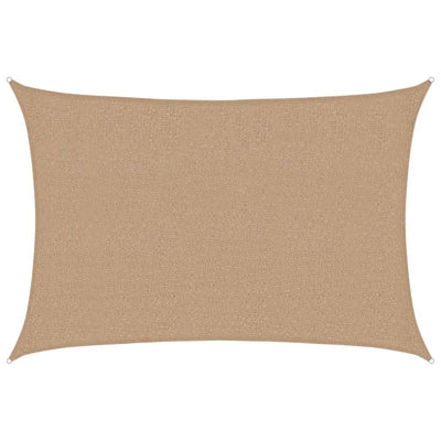 Aurinkopurje 160 g/m² harmaanruskea 2,5x3,5 m HDPE