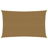 Aurinkopurje 160 g/m² taupe 3x6 m HDPE