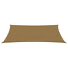 Aurinkopurje 160 g/m² taupe 3x6 m HDPE