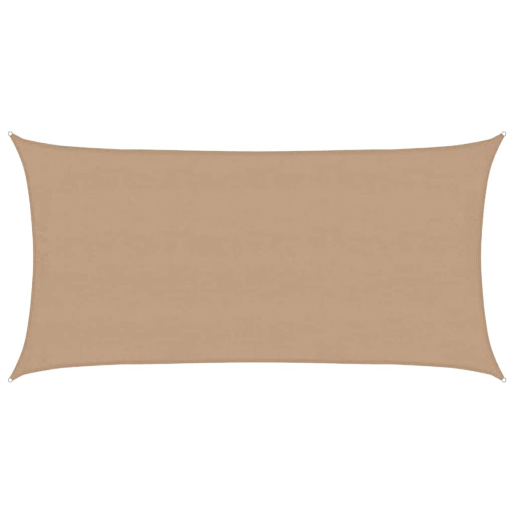 Aurinkopurje 160 g/m² harmaanruskea 4x7 m HDPE