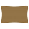 Aurinkopurje 160 g/m² taupe 6x8 m HDPE