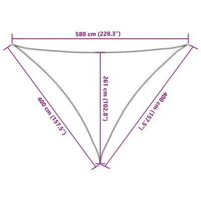 Aurinkopurje 160 g/m² harmaanruskea 4x4x5,8 m HDPE