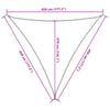 Aurinkopurje 160 g/m² harmaanruskea 4,5x4,5x4,5 m HDPE