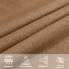Aurinkopurje 160 g/m² harmaanruskea 5x5x5 m HDPE
