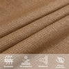 Aurinkopurje 160 g/m² harmaanruskea 4/5x3 m HDPE
