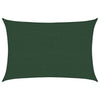 Tummanvihreä aurinkopurje Cristodora 2,5x3,5 m (160 g/m² hdpe)