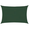Tummanvihreä aurinkopurje Cristodora 3x4 m (160 g/m² hdpe)