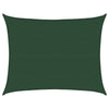 Tummanvihreä aurinkopurje Cristodora 6x7 m (160 g/m², hdpe)