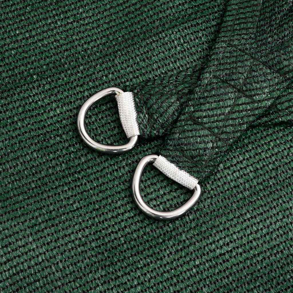 Aurinkopurje 160 g/m² tummanvihreä 5x7x7 m HDPE