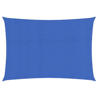 Aurinkopurje 160 g/m² suorakaide sininen 2,5x5 m HDPE