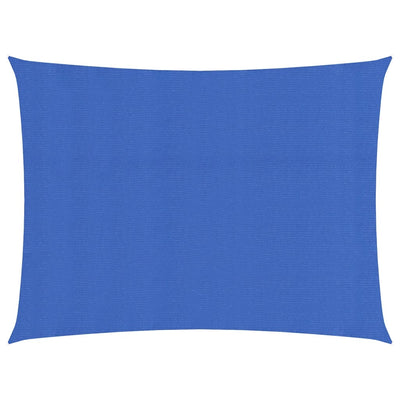 Aurinkopurje 160 g/m² suorakaide sininen 3x4 m HDPE