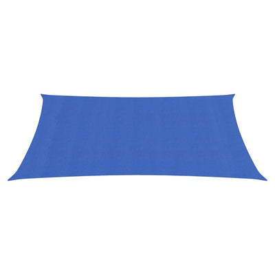 Aurinkopurje 160 g/m² suorakaide sininen 3x4 m HDPE