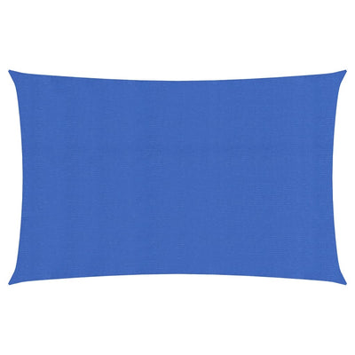 Aurinkopurje 160 g/m² suorakaide sininen 3x6 m HDPE