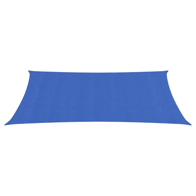 Aurinkopurje 160 g/m² suorakaide sininen 3x6 m HDPE