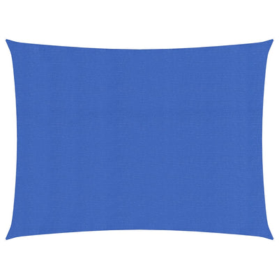 Aurinkopurje 160 g/m² suorakaide sininen 3,5x4,5 m HDPE