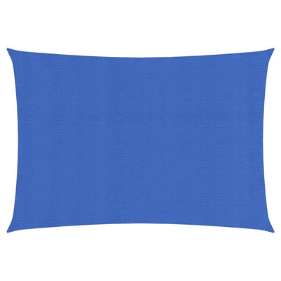 Aurinkopurje 160 g/m² suorakaide sininen 3,5x5 m HDPE
