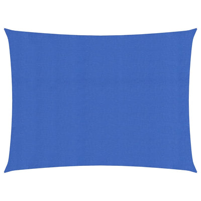 Aurinkopurje 160 g/m² suorakaide sininen 4x5 m HDPE