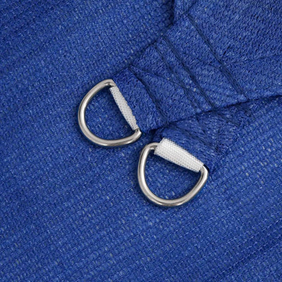 Sininen aurinkopurje Cristodora 4x7 m (160 g/m² suorakaide hdpe)