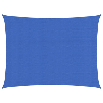 Aurinkopurje 160 g/m² suorakaide sininen 5x6 m HDPE