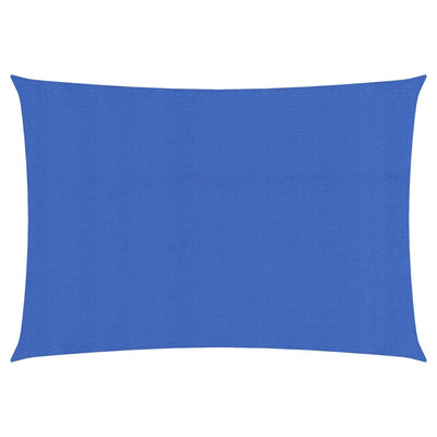 Aurinkopurje 160 g/m² suorakaide sininen 5x7 m HDPE