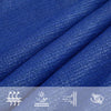Aurinkopurje 160 g/m² sininen 2,5x2,5x3,5 m HDPE