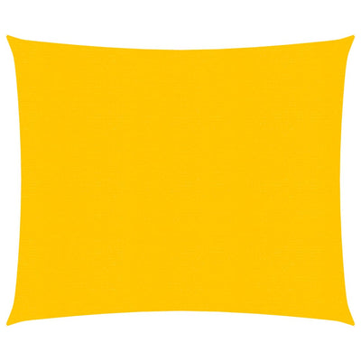 Aurinkopurje 160 g/m² suorakaide keltainen 2x2,5 m HDPE