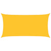 Keltainen aurinkopurje Cristodora 2,5x5 m (160 g/m² hdpe)