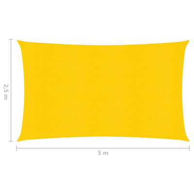 Aurinkopurje 160 g/m² keltainen 2,5x5 m HDPE