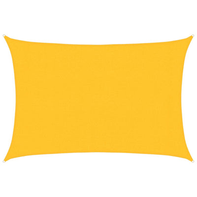 Aurinkopurje 160 g/m² keltainen 3x4,5 m HDPE