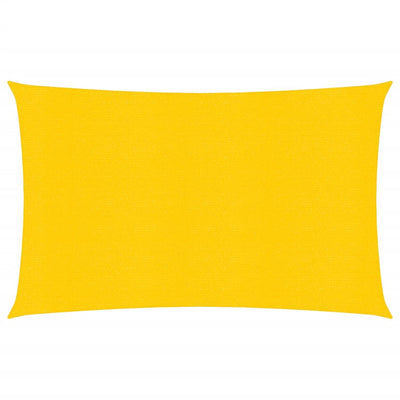 Aurinkopurje 160 g/m² suorakaide keltainen 4x6 m HDPE