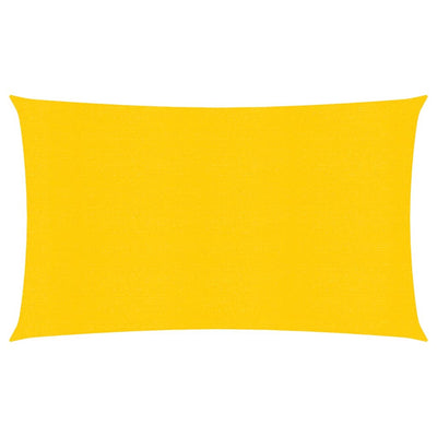 Aurinkopurje 160 g/m² suorakaide keltainen 4x7 m HDPE