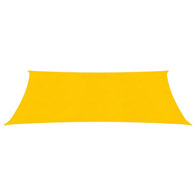 Aurinkopurje 160 g/m² suorakaide keltainen 4x7 m HDPE