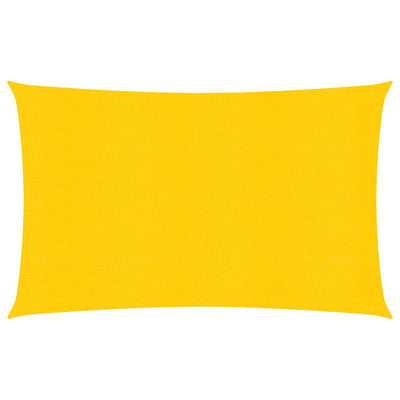 Aurinkopurje 160 g/m² suorakaide keltainen 6x8 m HDPE