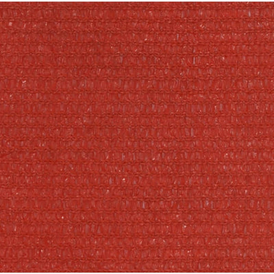 Aurinkopurje 160 g/m² punainen 2,5x2,5 m HDPE