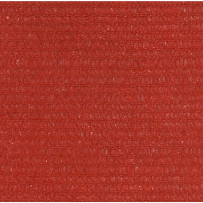 Aurinkopurje 160 g/m² punainen 4,5x4,5 m HDPE