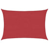 Punainen aurinkopurje Cristodora 2x2,5 m (160 g/m² hdpe)