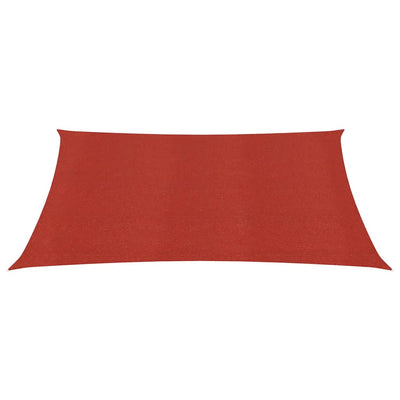 Aurinkopurje 160 g/m² punainen 2x2,5 m HDPE