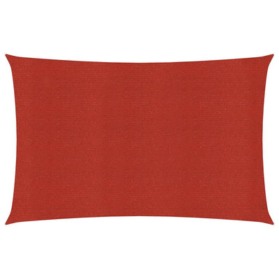 Aurinkopurje 160 g/m² punainen 2,5x5 m HDPE