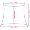 Aurinkopurje 160 g/m² punainen 4/5x4 m HDPE