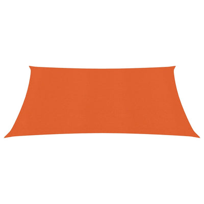 Aurinkopurje 160 g/m² neliö oranssi 4x4 m HDPE