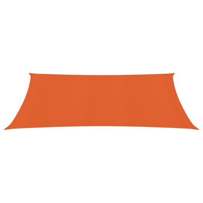 Aurinkopurje 160 g/m² suorakaide oranssi 3x5 m HDPE