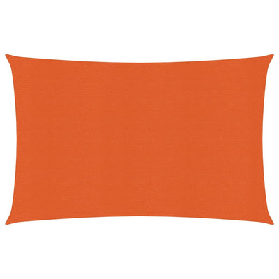 Aurinkopurje 160 g/m² suorakaide oranssi 4x5 m HDPE