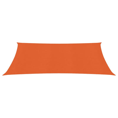 Aurinkopurje 160 g/m² suorakaide oranssi 4x5 m HDPE