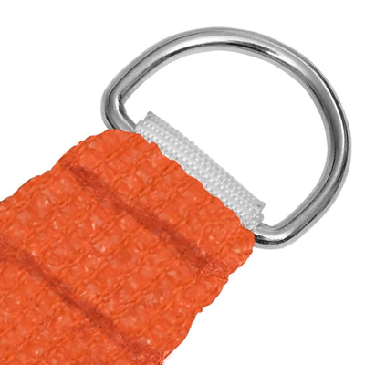 Aurinkopurje 160 g/m² suorakaide oranssi 4x7 m HDPE