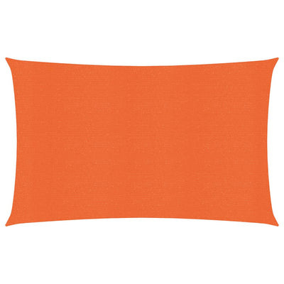 Aurinkopurje 160 g/m² suorakaide oranssi 5x7 m HDPE