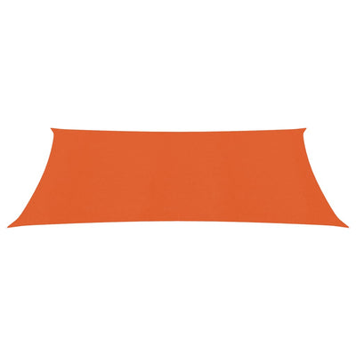 Aurinkopurje 160 g/m² suorakaide oranssi 5x7 m HDPE
