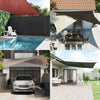 Aurinkopurje 160 g/m² oranssi 4x4x5,8 m HDPE